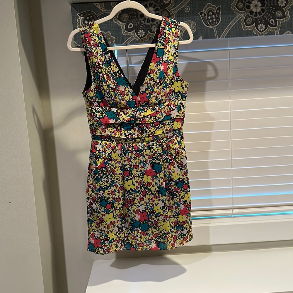 BCBG floral print dress